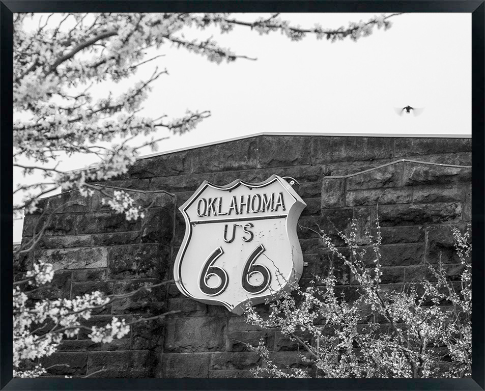 USA, Oklahoma, Chandler. Springtime at the Route 66 Interpretive Center. Credit as: Wendy Kaveney / Jaynes Gallery / DanitaDelimont.com